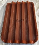 Baguette tray 600x400 mm 5 longest recesses NEW